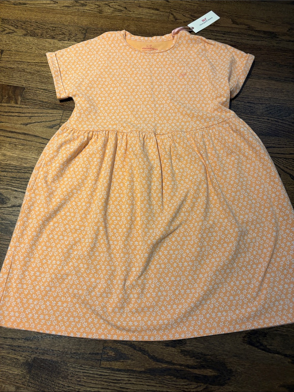 Vineyard Vines everyday dress orange floral